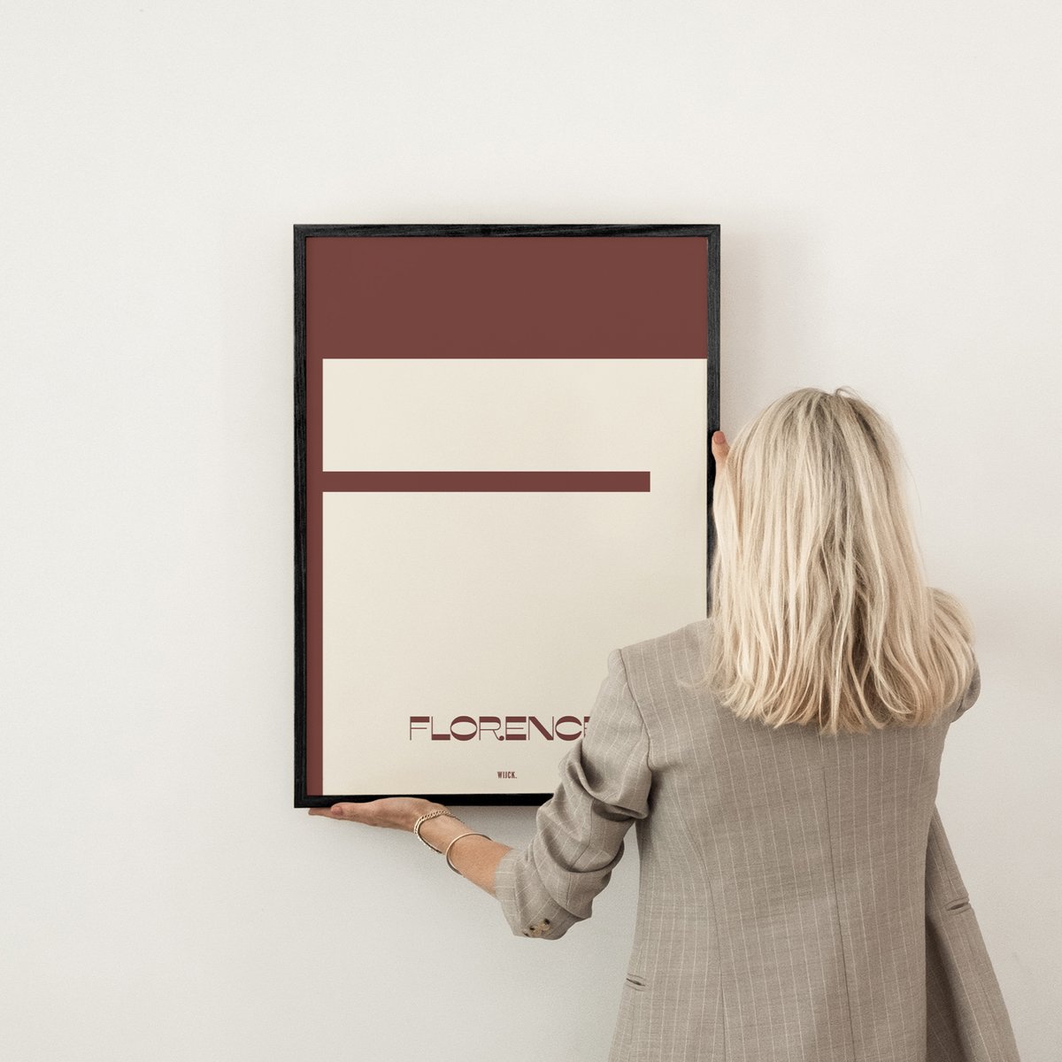 Poster von F von Florence | WIJCK.